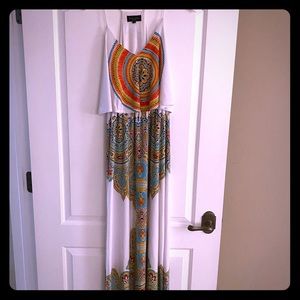 Colorfully designed maxi